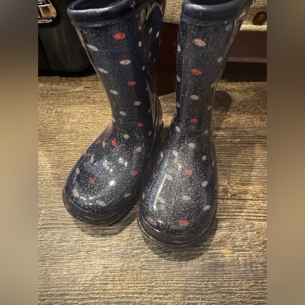 Colorful Polka Dot Rain Boots